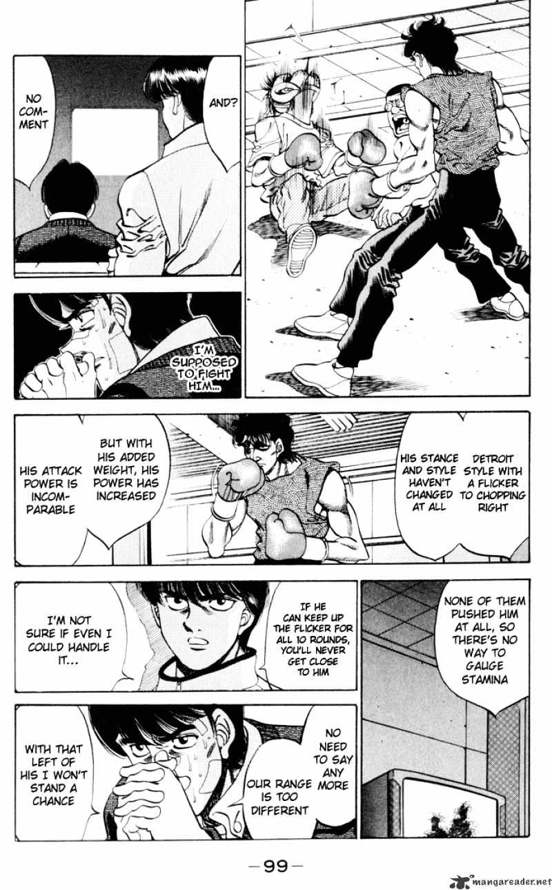 Hajime no Ippo: Fighting Spirit, Chapter 273 image 17